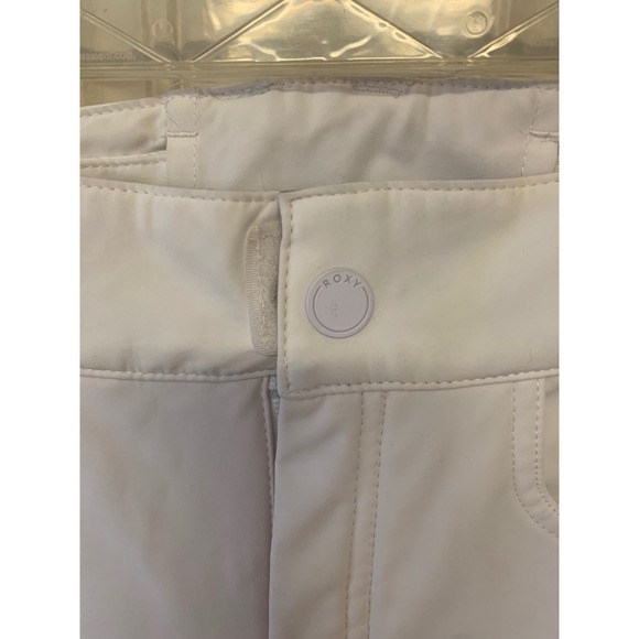 Roxy Womens White Insulated Snow Pants Ski Snowboard Size XS - Picture 2 of 4
